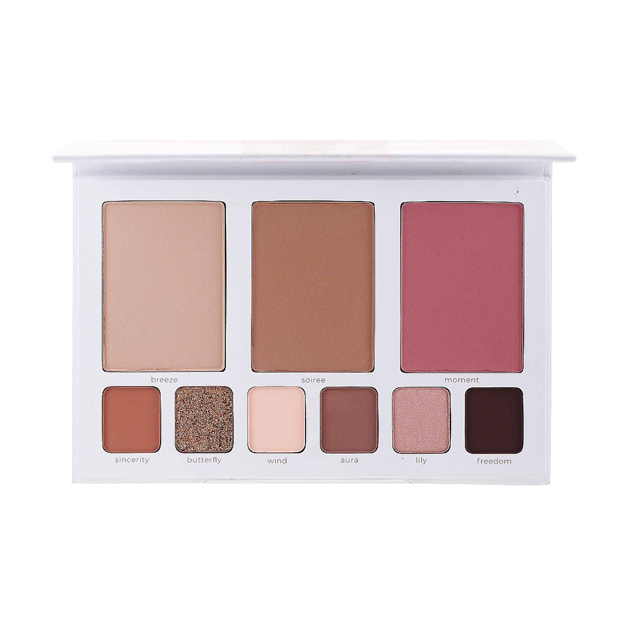 Палетка для макіяжу обличчя Affect Cosmetics Butterfly Makeup Palette, 30.2 г